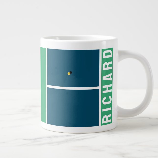 Taza De Café Gigante Pickleball (Derecha)