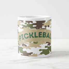 Taza De Café Gigante Pickleball Camo Mug
