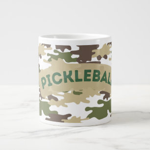 Taza De Café Gigante Pickleball Camo Mug