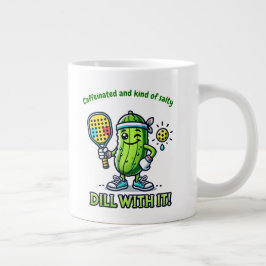 Taza De Café Gigante Pickleball Funny Coffee Mug Drinkware Kitchen