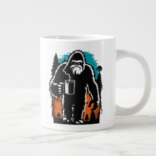 TAZA DE CAFÉ GIGANTE PIE Y CAFÉ