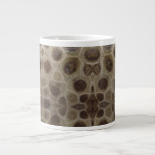 Taza De Café Gigante Piedra Petoskey