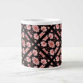 Taza De Café Gigante Pink Lotus Classic