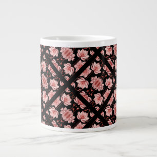 Taza De Café Gigante Pink Lotus Classic