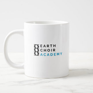 Taza De Café Gigante Pinta Jumbo con el logotipo de la Academia del Cor