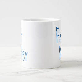 Taza De Café Gigante Pintar Agua, NO Pintar Agua Para El Humor De Los A