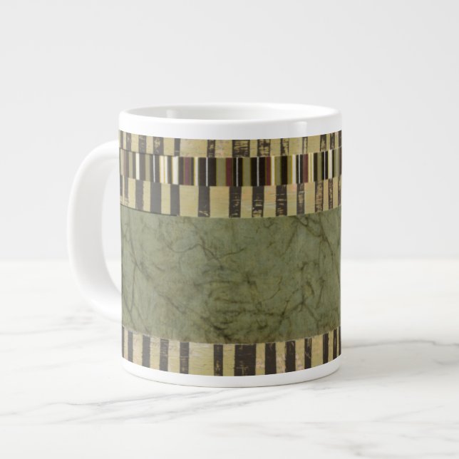 Taza De Café Gigante Pintura de panel con múltiples patrones (Izquierda)