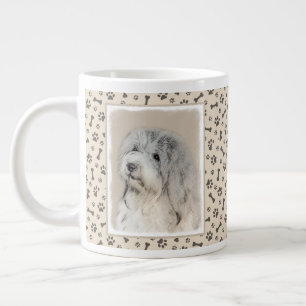 Taza De Café Gigante Pintura Havanesa (Dorada Sable) - Arte Perro Origi