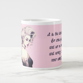 Taza De Café Gigante Pinza inspirada en la Barbie
