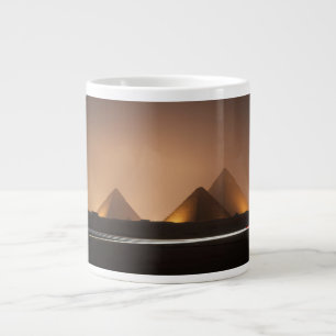 Taza De Café Gigante Pirámides Asombrosas