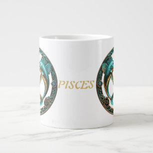 Taza De Café Gigante Pisces