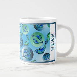 Taza De Café Gigante Pisces Zodiac Specialty Mug