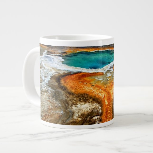 Taza De Café Gigante Piscina la termal de Yellowstone (Izquierda)