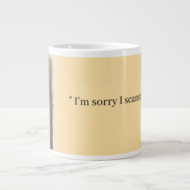 Taza De Café Gigante Pit Bull Mug (Frente)