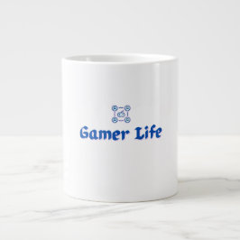 Taza De Café Gigante Pixel Gamer Life