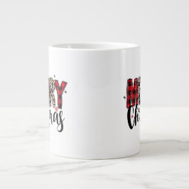 Taza De Café Gigante Plaid Animal Print Specialty Mug