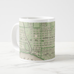 Taza De Café Gigante Plan de Evansville, Vanderburgh Co