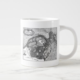 Taza De Café Gigante Plan San Petersburgo