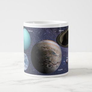 Taza De Café Gigante Planetas del sistema solar