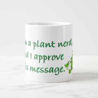 TAZA DE CAFÉ GIGANTE PLANT NERDS UNITE!