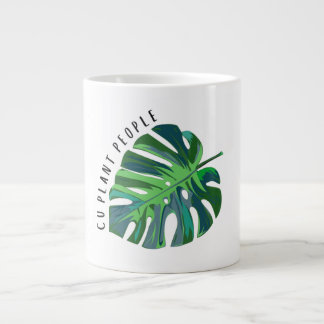 Taza De Café Gigante Plantas de CU
