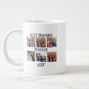 Taza De Café Gigante Plantilla de fotografía personalizada "Best Friend