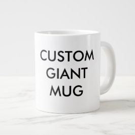 Taza De Café Gigante Plantilla de Mug Blank Giant Personalizado persona