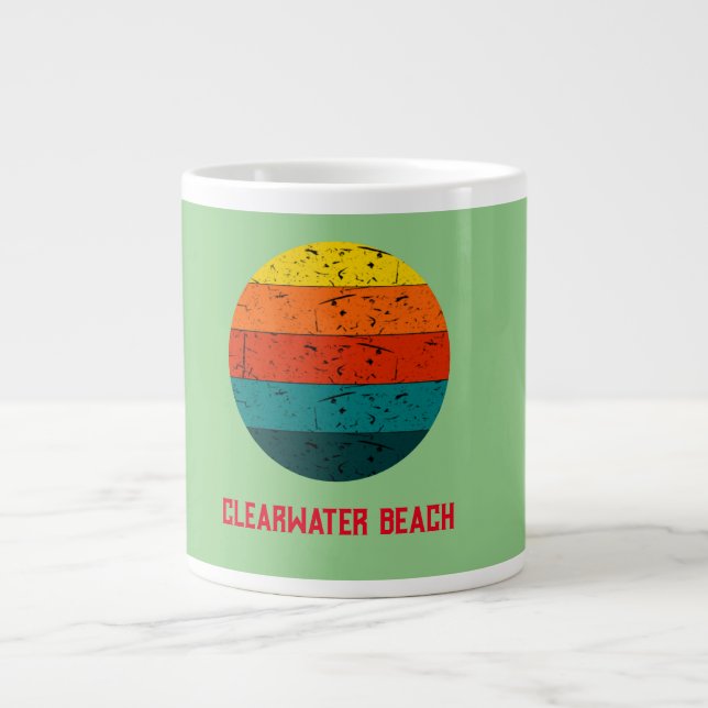 Taza De Café Gigante Playa de Clearwater (Frente)