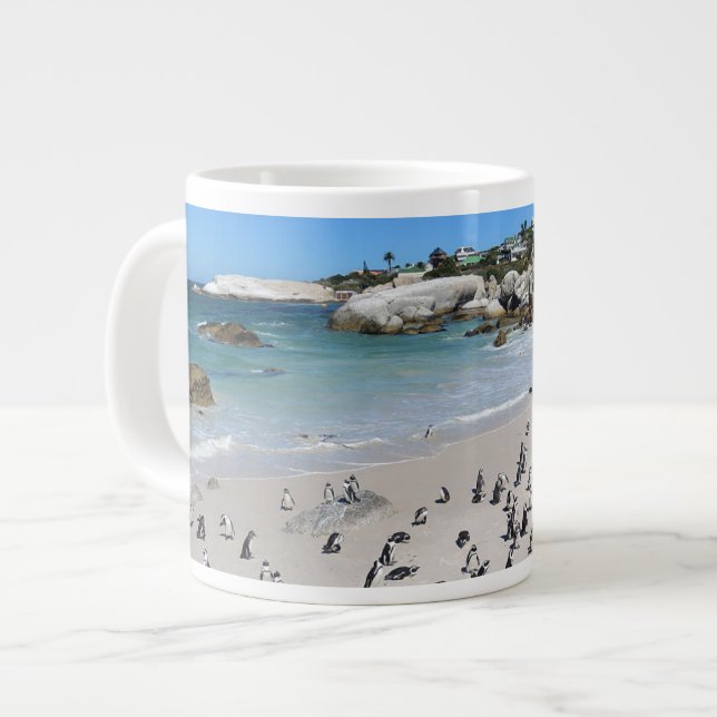 Taza De Café Gigante Playa Penguins Boulders | Sudáfrica (Izquierda)