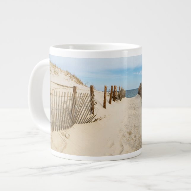 Taza De Café Gigante Playa tranquila (Izquierda)