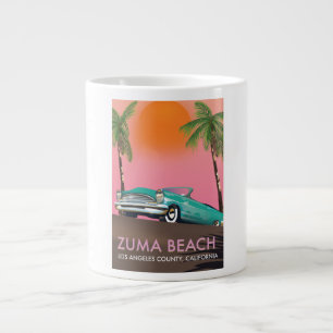 Taza De Café Gigante Playa Zuma Condado de Los Ángeles California