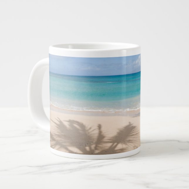 Taza De Café Gigante Playas tropicales | Maui, Hawaii (Izquierda)