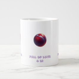Taza De Café Gigante Plum Valentines