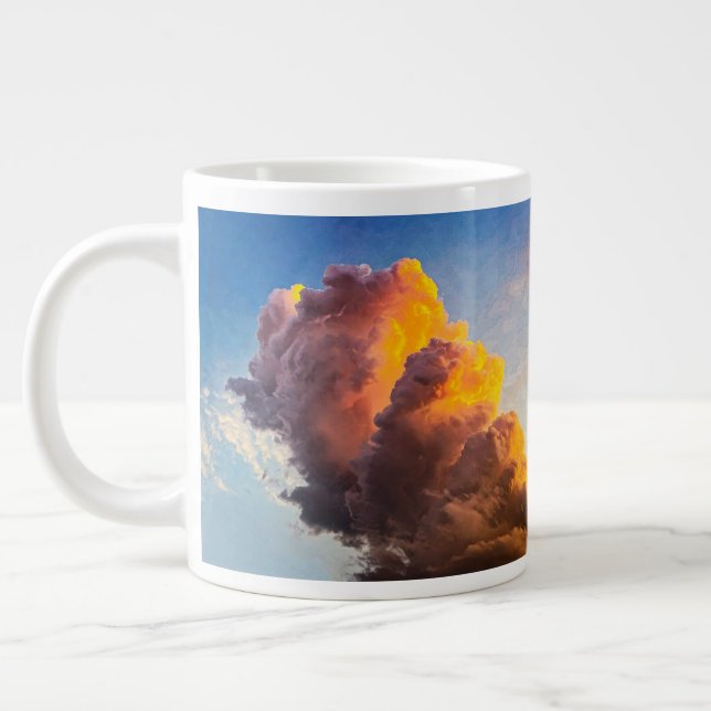 Taza De Café Gigante PODER Y MAJESTAD Jumbo Mug (Izquierda)