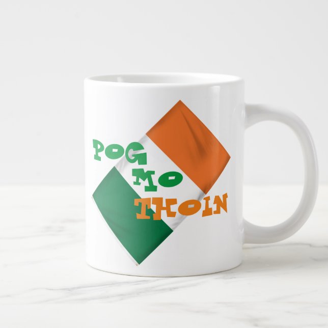 Taza De Café Gigante POG MO THOIN Jumbo Mug (Derecha)