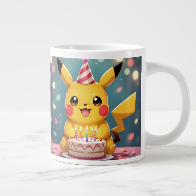 Taza De Café Gigante Pokémon und seine Treue Freunde (Derecha)
