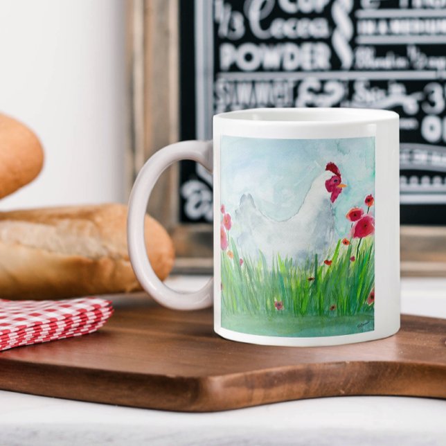 Taza De Café Gigante Pollo acuático ruso (Subido por el creador)