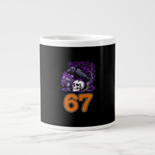 Taza De Café Gigante Pollo F-Caw-F Halloween Clásico Divertido de Moda