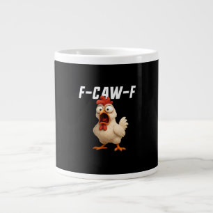 Taza De Café Gigante Pollo F-Caw-F Pollo Divertido F-Caw-F Accesorios C