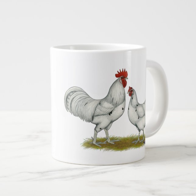 Taza De Café Gigante Pollos blancos de Australia (Derecha)