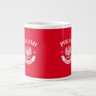 Taza De Café Gigante polonia universitaria
