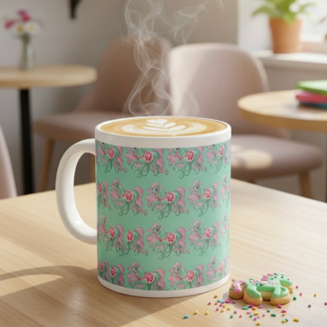 Taza De Café Gigante Pony Giant Coffee Mug (Subido por el creador)