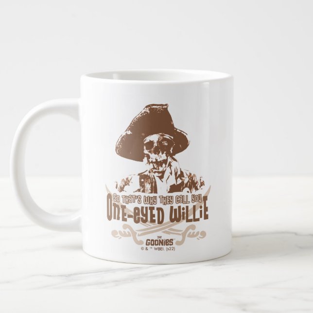 Taza De Café Gigante "Por eso te llaman Willie tuerto" (Izquierda)