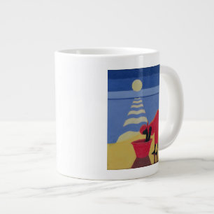 Taza De Café Gigante Por la orilla de mar 1998