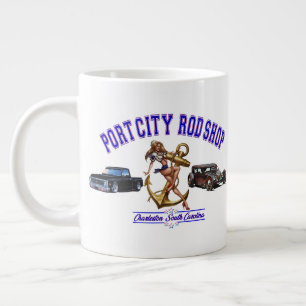 Taza De Café Gigante Port City Rod Shop