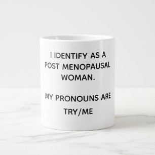 Taza De Café Gigante Post Menopausal