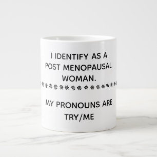 Taza De Café Gigante Post Menopausal
