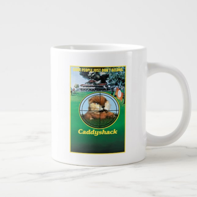 Taza De Café Gigante Poster Caddyshack (Derecha)