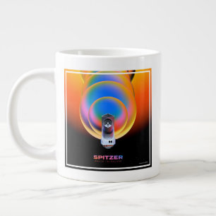 Taza De Café Gigante Poster del telescopio espacial Spitzer.