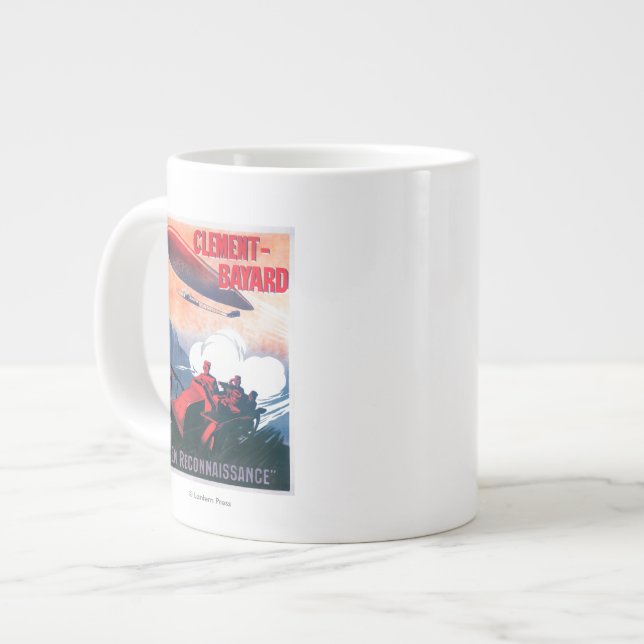 Taza De Café Gigante Poster promocional del dirigible de Adjudant (Izquierda)